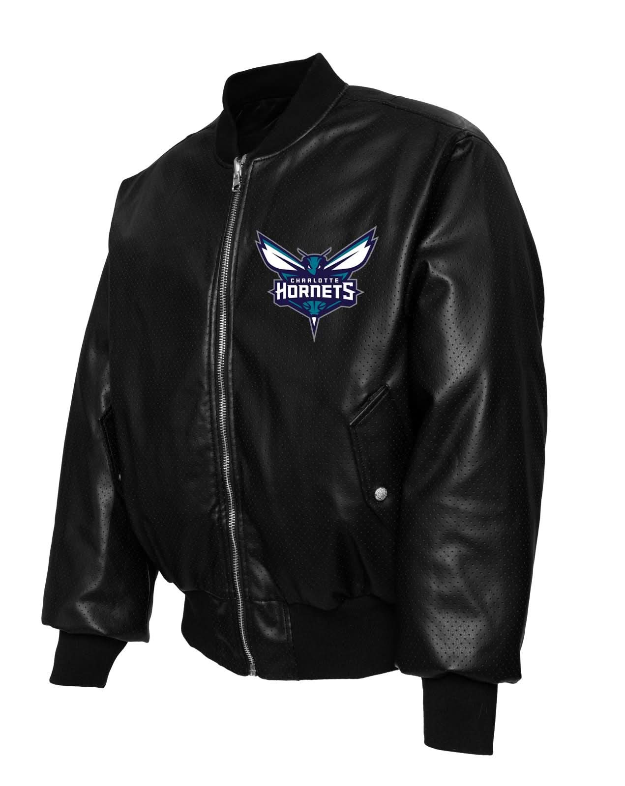 Charlotte Hornets X NBA Collage Reversible Bomber - Image 3