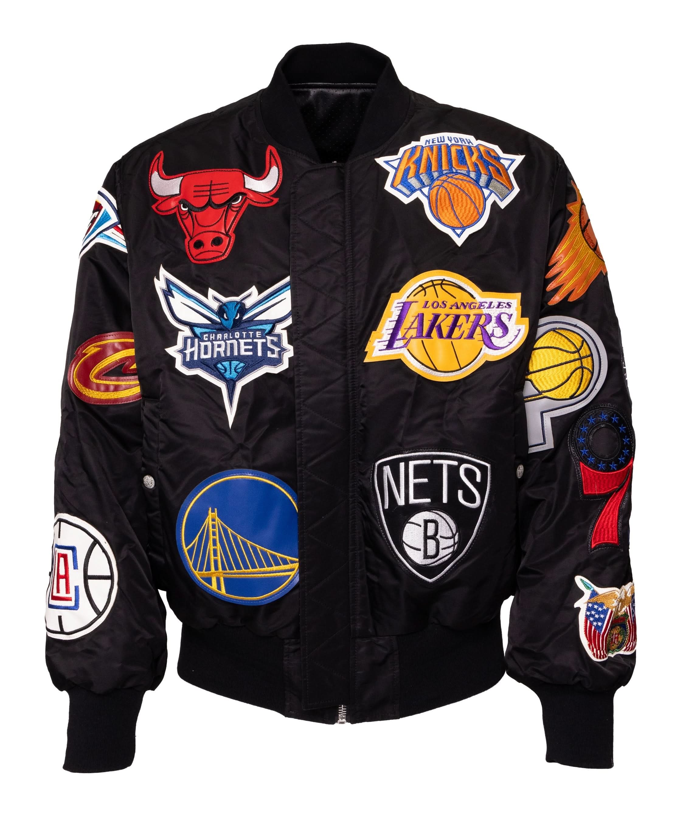 Detroit Pistons Reversible Bomber - Image 8