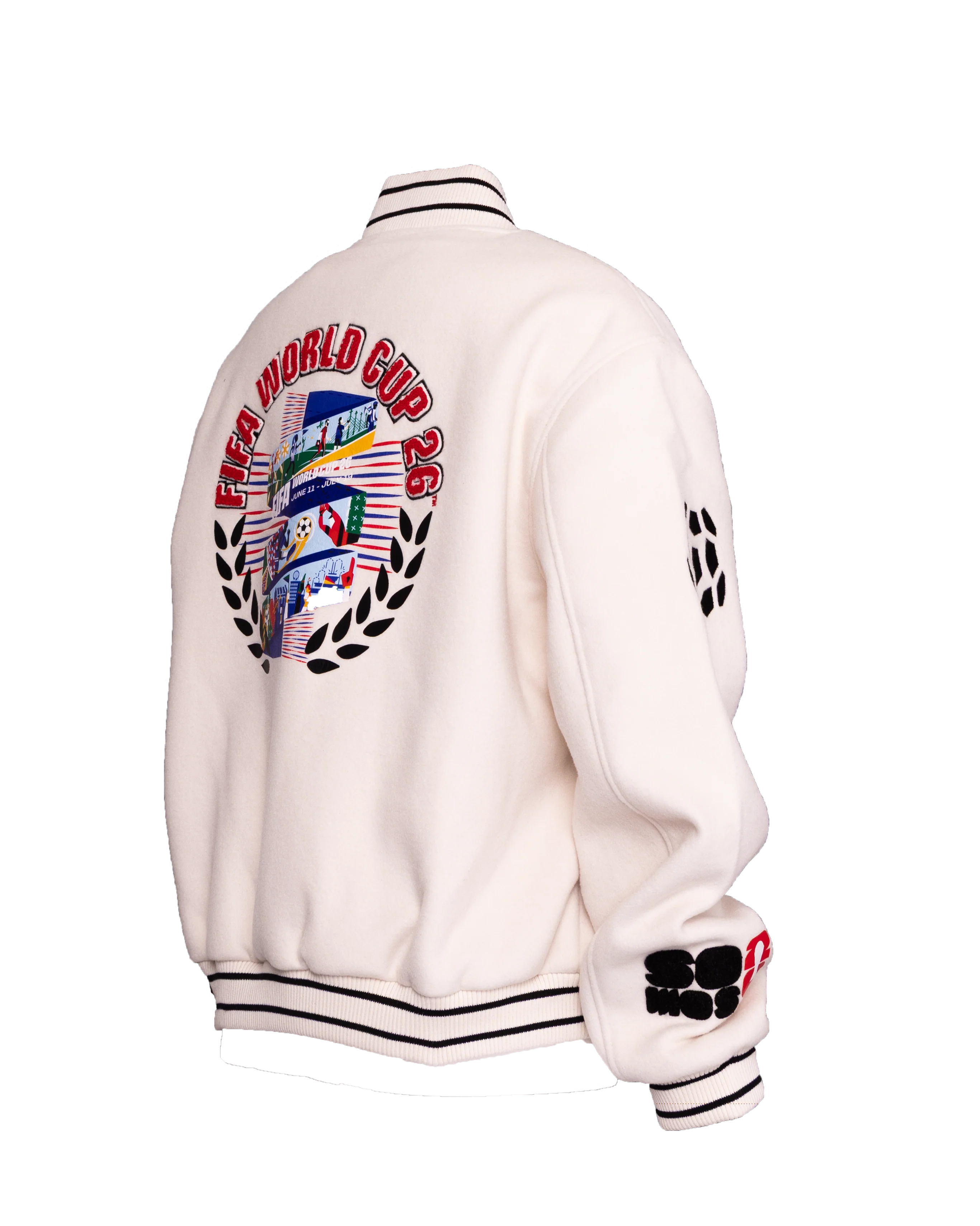 FIFA World Cup 2026 Kansas City Wool Varsity Jacket - Image 4