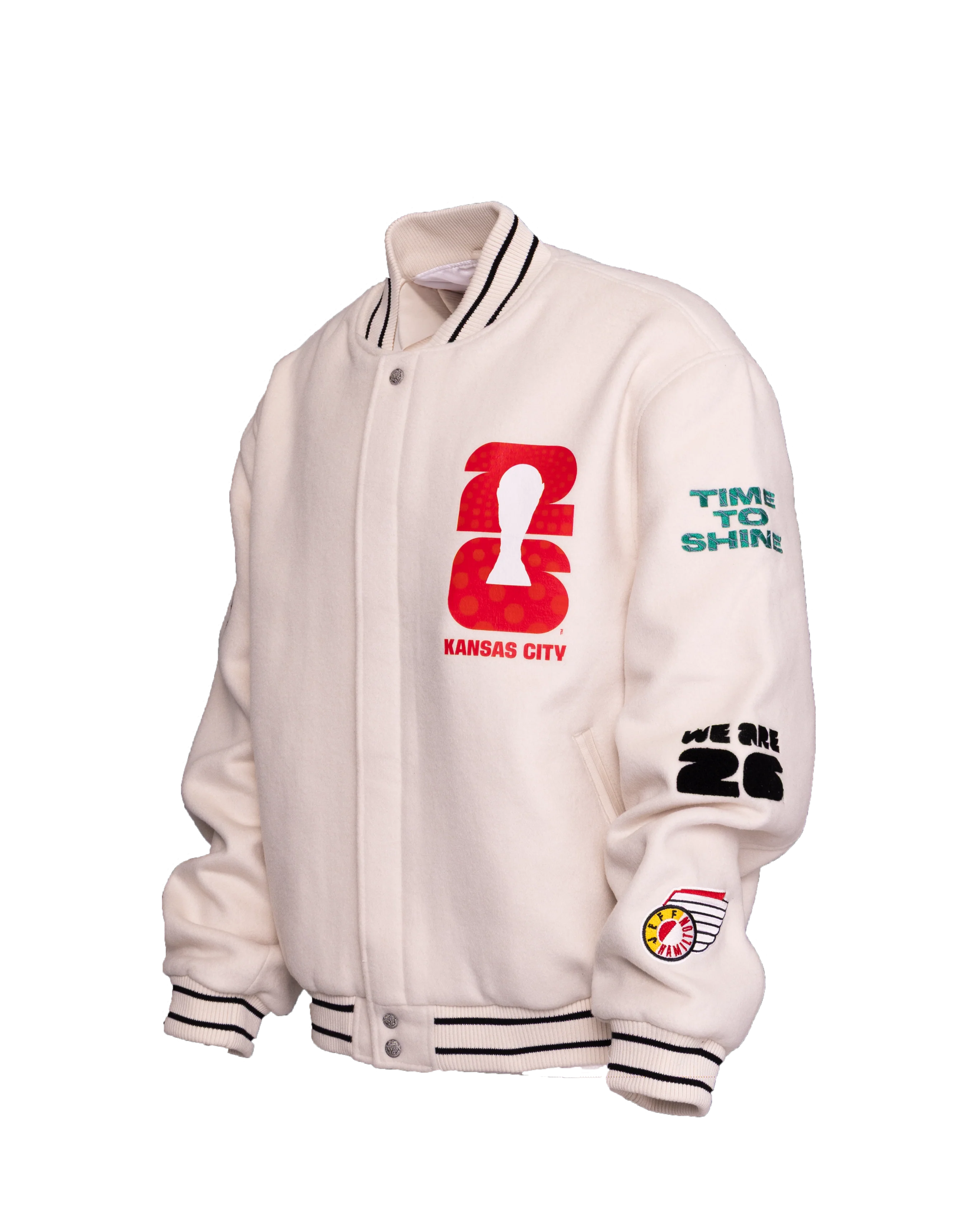 FIFA World Cup 2026 Kansas City Wool Varsity Jacket - Image 5