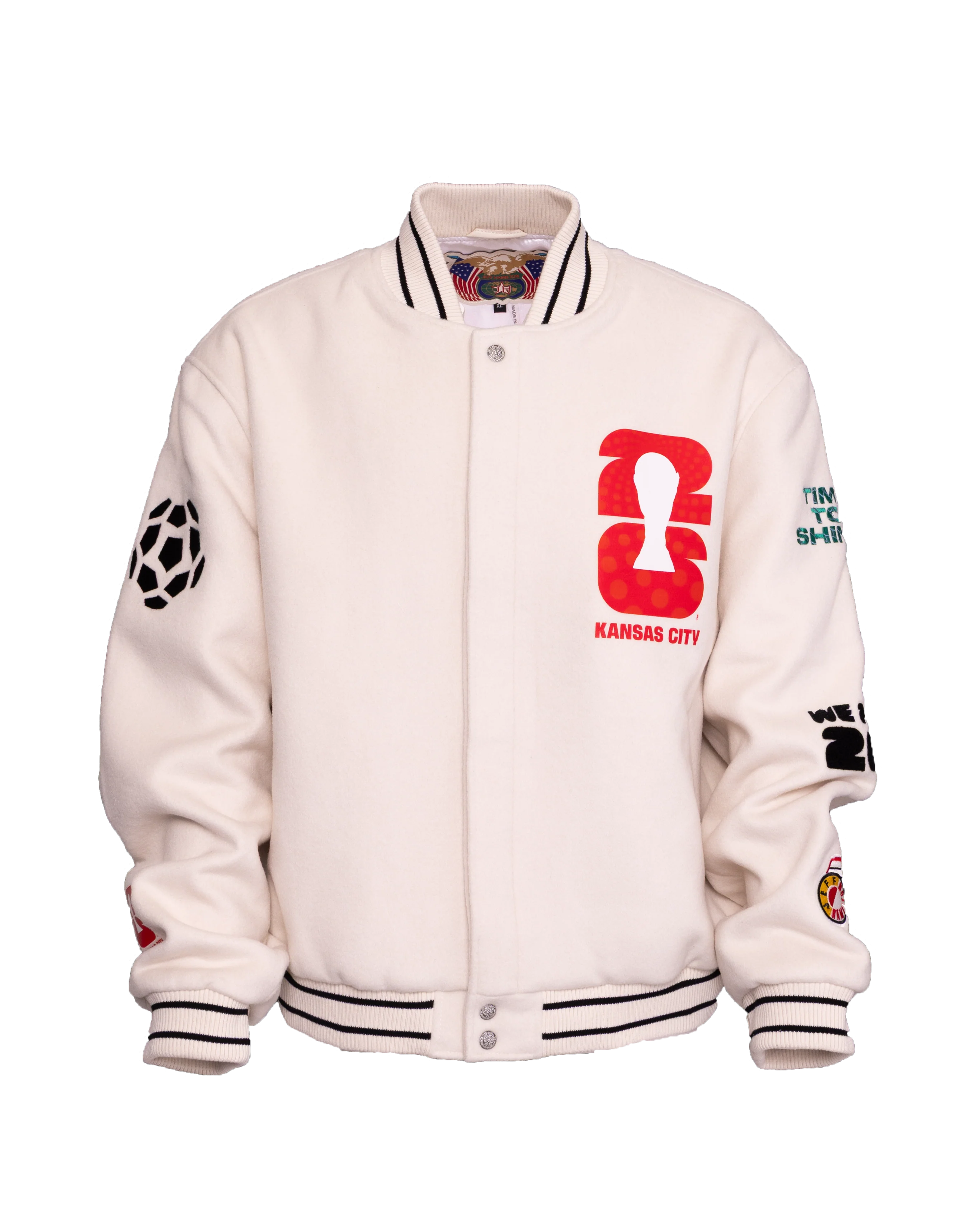 FIFA World Cup 2026 Kansas City Wool Varsity Jacket - Image 6