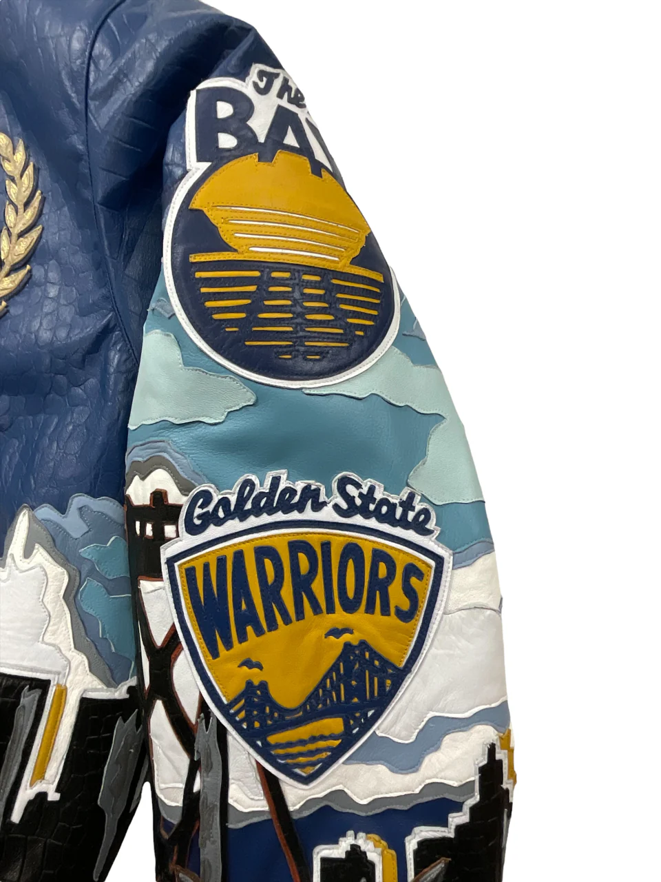 Golden State Warriors 7th Championship Leather Jacket - Image 9