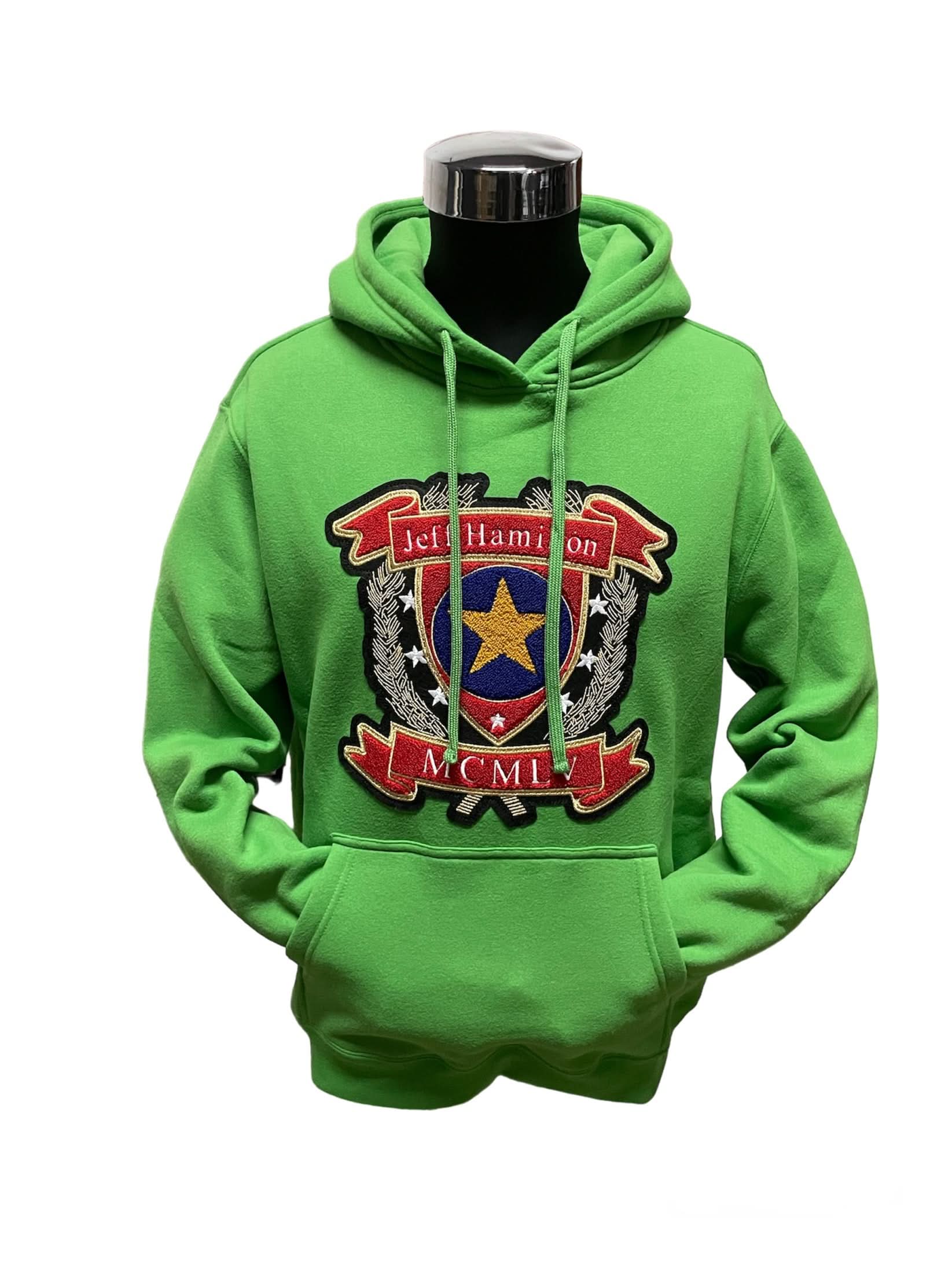 Jeff Hamilton Exclusive Green Hoodie - Image 2
