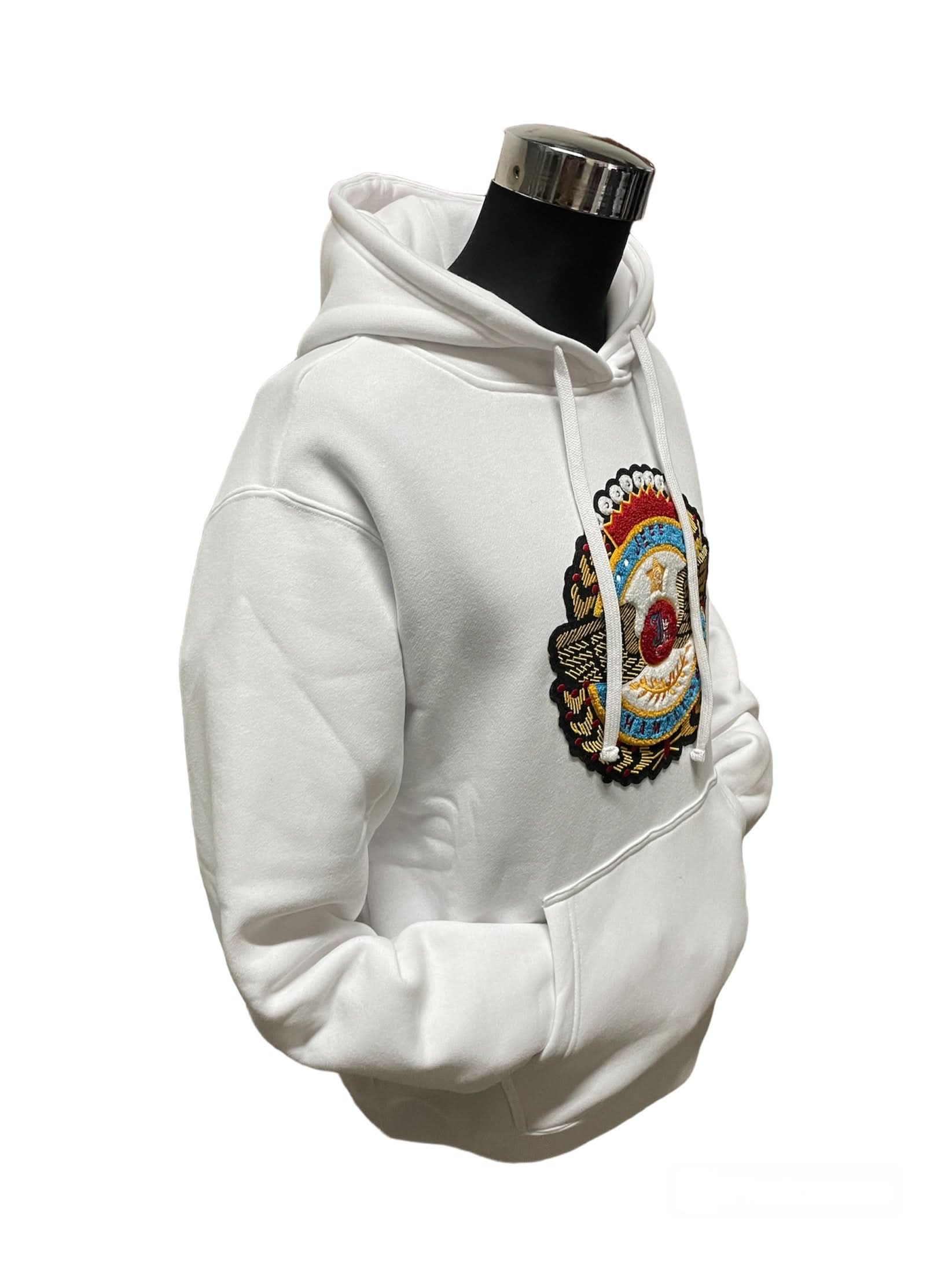 Jeff Hamilton Exclusive White Hoodie - Image 3