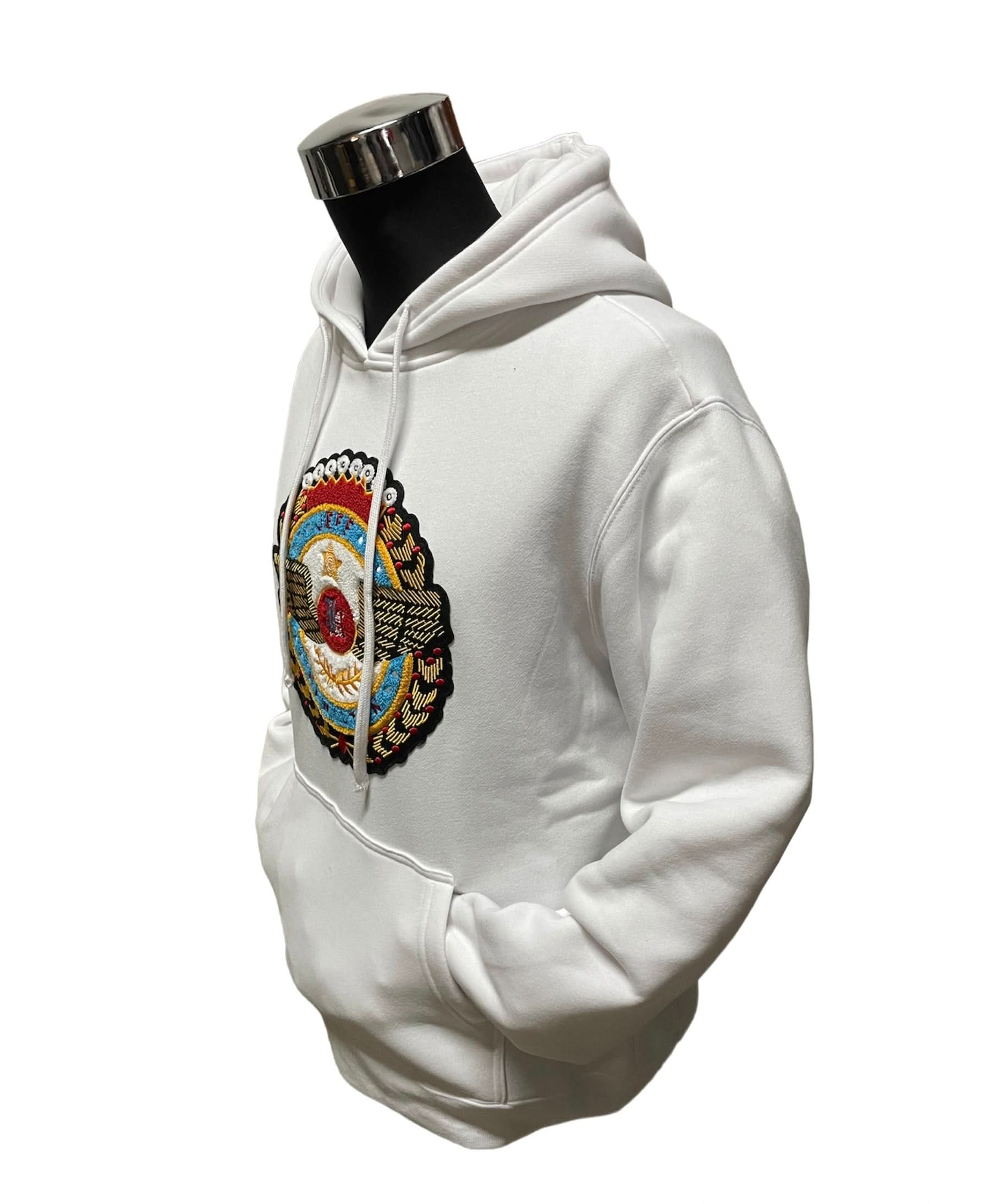 Jeff Hamilton Exclusive White Hoodie - Image 4