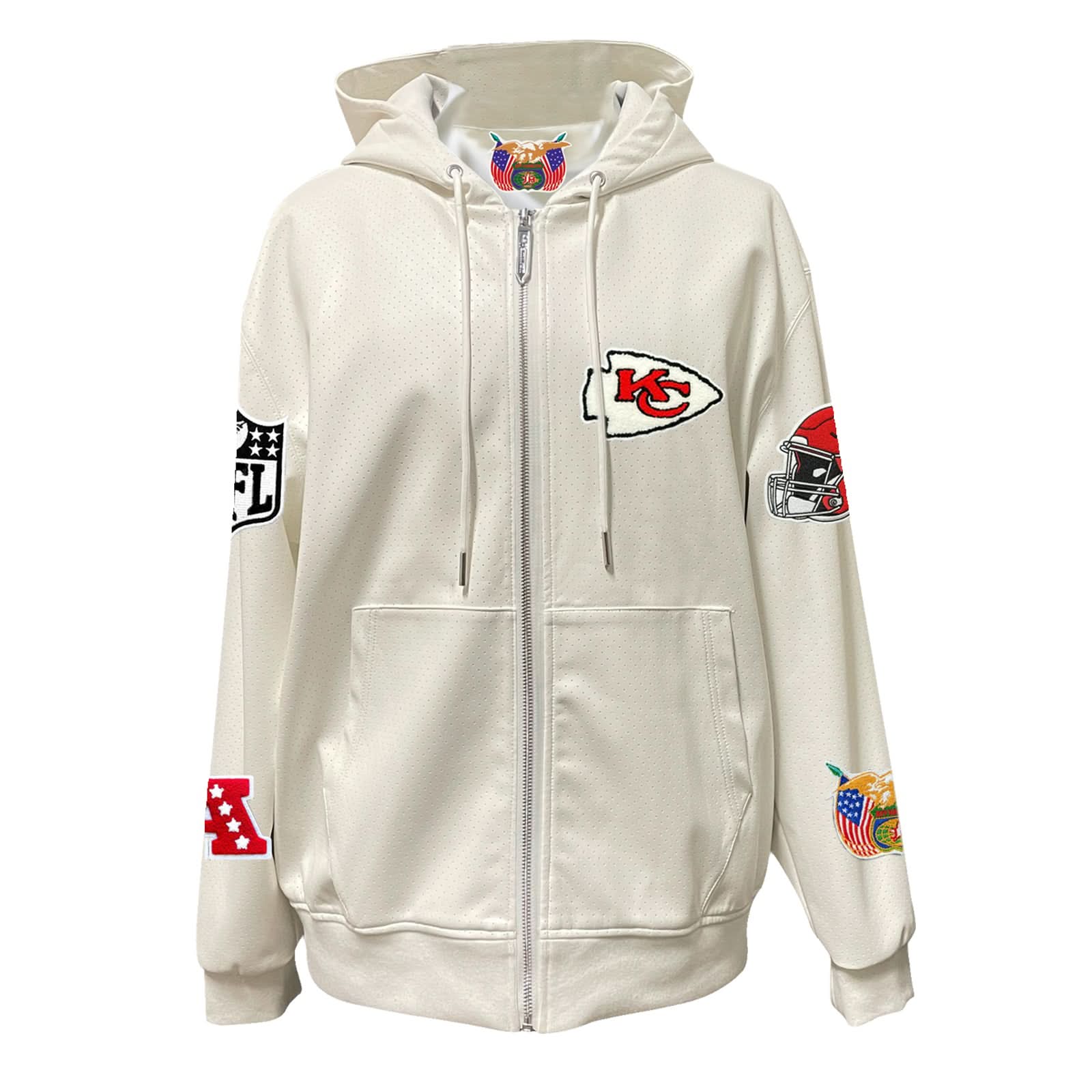 Kansas City Chiefs Zip-Up Jacket - Image 3