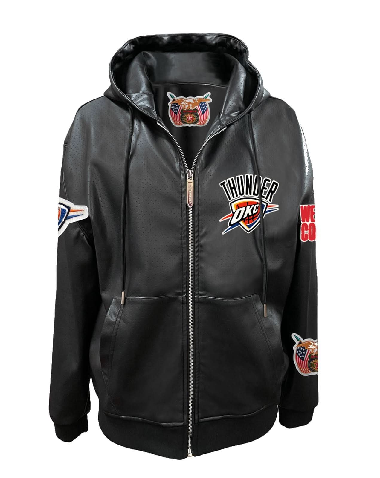 Oklahoma City Thunder Zip-Up Jacket - Image 3
