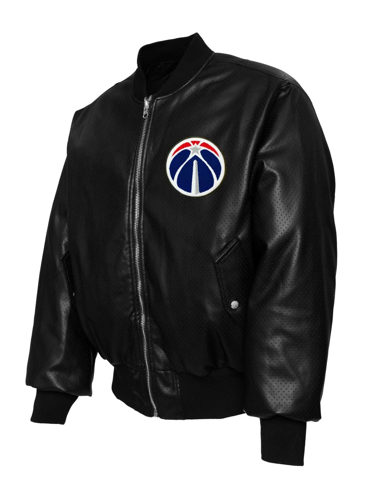 Washington Wizards X NBA Collage Reversible Bomber Color - Image 3